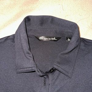 Travis Matthew Women’s Polo Shirt Size L Short Sleeve Blk Casual